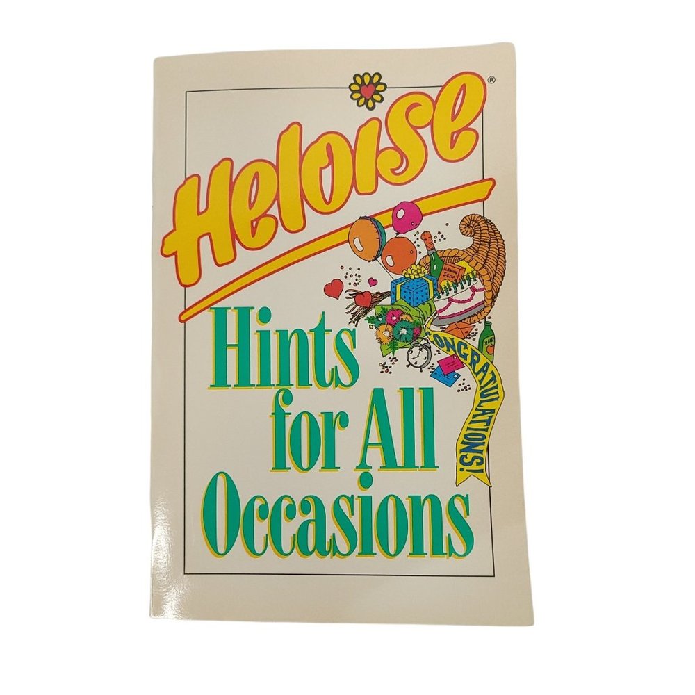Heloise Hints For All Occasions Paperback 1995 First Edition Paperback